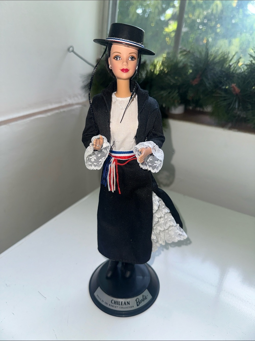 Barbie Chilean Doll Outfit - Black Traditional Jacket & Skirt 1997 Vintage